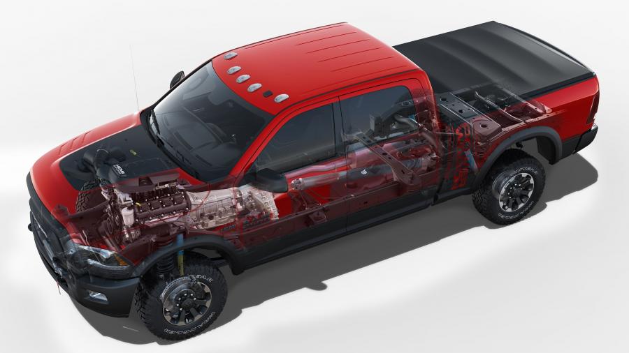  Dodge Ram 2500 Power Wagon Crew Cab 2017 года  (фото 2 из 30)